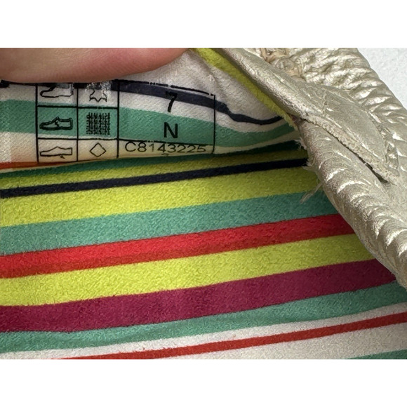 SAS SUNNY Women's NEW Slip On Loafer Gold US Size 7 Narrow (2810-069) - Picture 10 of 11